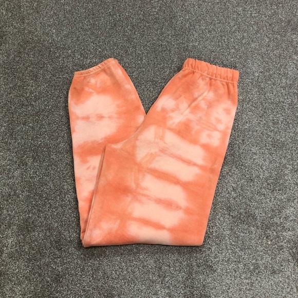Orange tie dye oversized sweatsuit - Picture 4 of 6